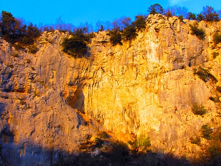 Buzetski Kanjon, Istria, Croatia - The sector Pengari at Buzetski Kanjon, Istria, Croatia