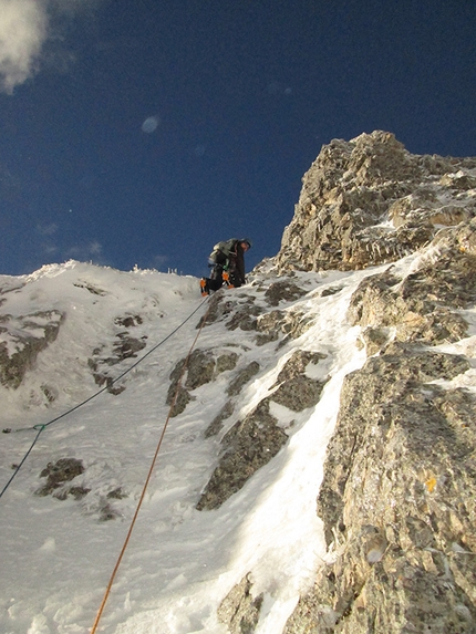 Monte Miletto - The Thin Ice, Monte Miletto (Fabio Madonna, Riccardo Quaranta 14/02/2014)