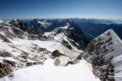 Gli 82 Quattromila delle Alpi in 60 giorni, Franco Nicolini, Diego Giovannini - Monte Bianco