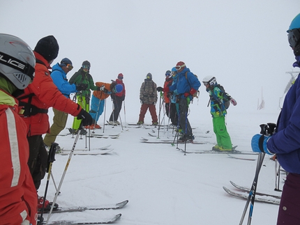 Progetto Icaro - La tappa di Corvara, Dolomiti, del Progetto Icaro 2013/2014