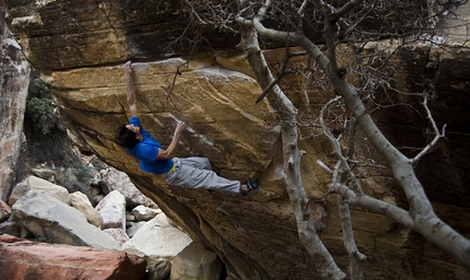 Red Rocks, USA - Niccolò Ceria on Wet Dream 8A+.