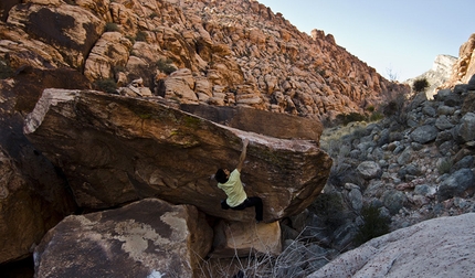 Red Rocks, USA - Niccolò Ceria su Triple sow cow 7A+.