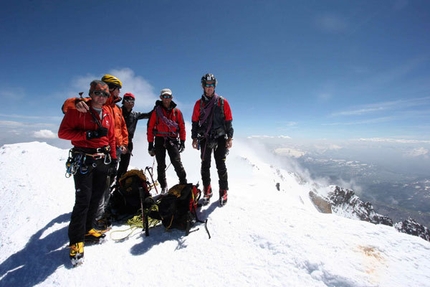 Gli 82 Quattromila delle Alpi in 60 giorni, Franco Nicolini, Diego Giovannini - Monte Bianco