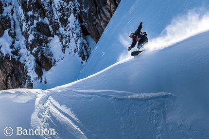 Freeride Challenge Punta Nera - Momenti del Freeride Challenge Punta Nera 2013 a Cortina