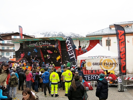 Freeride Challenge Punta Nera - Momenti del Freeride Challenge Punta Nera 2013 a Cortina