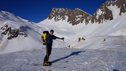 Via Follie Belliche, Cima Ceremana, Lagorai, Dolomiti - Gita scialpinistica alla Forcella Valcigolera...