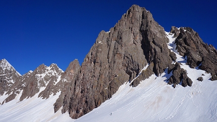 Via Follie Belliche, Cima Ceremana, Lagorai, Dolomiti - Cima Ceremana parete sud