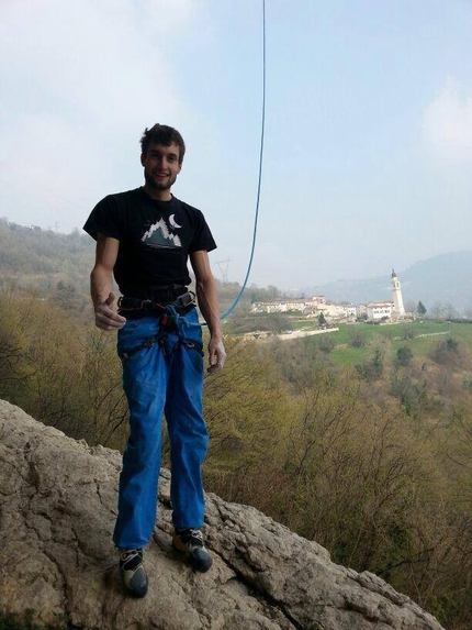 Silvio Reffo al Covolo libera The ring of life 9a/a+