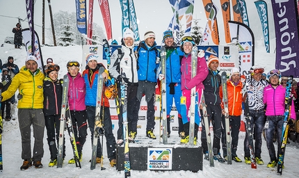 Pierra Menta 2014 - Pierra Menta 2014: 1. Matteo Eydallin & Damiano Lenzi, Laetitia Roux & Maude Mathys 2. William Bon Mardion & Matheo Jacquemoud, Axelle Mollaret & Emilie Gex-Fabry 3. Xavier Gachet & Valentin Favre, Martina Valmassoi & Séverine Pont Combe