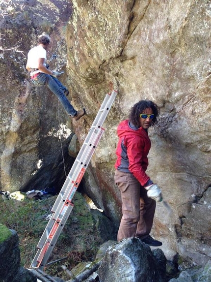 Melloblocco 2014 - Preparativi per il Melloblocco 2014