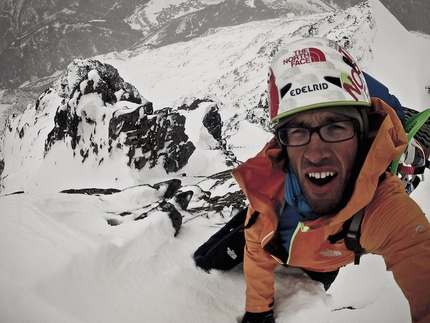 Hansjörg Auer e la traversata sopra l'Ötztal in Austria