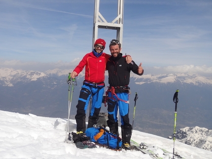 Una discesa per Marco Anghileri - Parete Nord di Cima Dodici, Valsugana