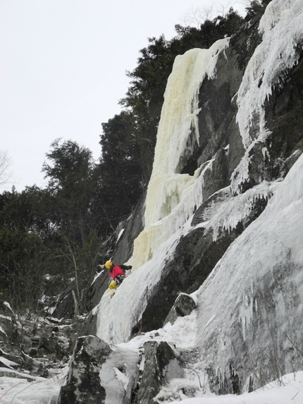 Gipsy Ice Tour 2014 - Dropline, Frankestein Cliff