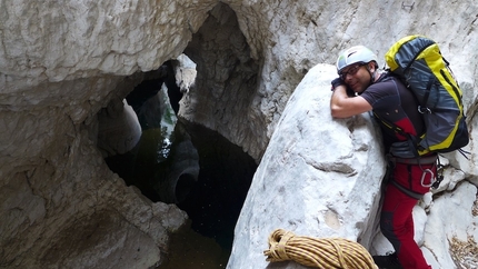 Punta Cucuttos, Gole di Gorroppu, Sardegna - Lago Sifone