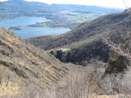 Pala dell'Eretico - The crag Pala dell'Eretico