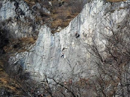 Pala dell'Eretico - The crag Pala dell'Eretico