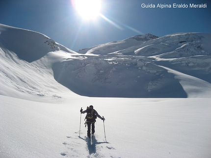 Mount Cevedale - Ascending via Vedretta di Cedec