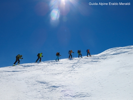 Mount Cevedale - The final section before reaching the summit of Mount Cevedale (3769m), Ortles - Cevedale group