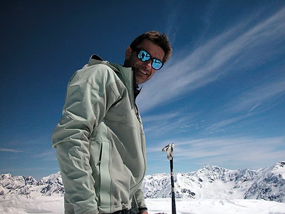 Cevedale: scialpinismo primaverile - In cima al Pizzo Tresero