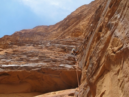 Wadi Rum, Jordania - Livanos Pillar - Le Grec