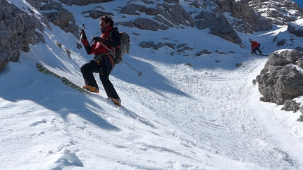 Peitlerkofel, Dolomites - Cima Piccola di Putia: new ski descent down the North Face by Simon Kehrer, Roberto Tasser and Ivan Canins