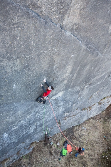 Alex Luger - Alex Luger sale Psychogramm 8b+, Bürser Platter, Austria