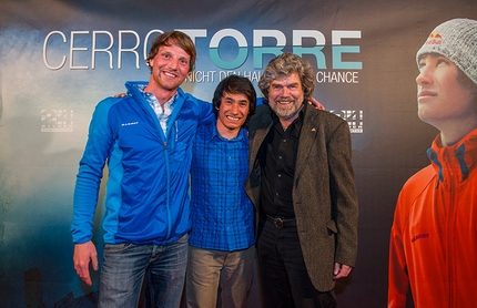 Cerro Torre - Peter Ortner, David Lama e Reinhold Messner