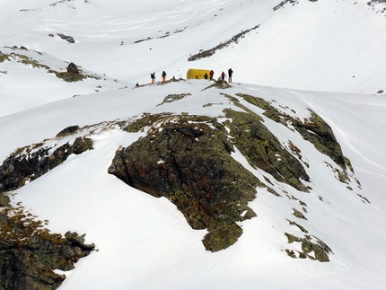 Corso Guide Alpine 2013 - 2014 - Esame di sci alpinismo in Valle d'Aosta