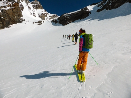 Corso Guide Alpine 2013 - 2014 - Esame di sci alpinismo in Valle d'Aosta