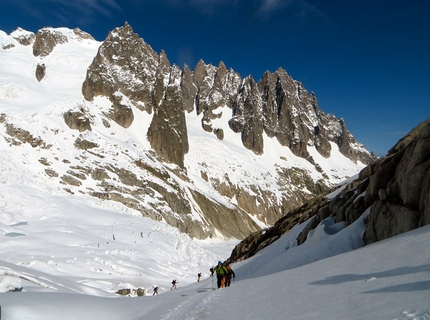 Corso Guide Alpine 2013 - 2014 - Esame di sci alpinismo in Valle d'Aosta