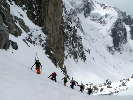 Corso Guide Alpine 2013 - 2014 - Esame di sci alpinismo in Valle d'Aosta