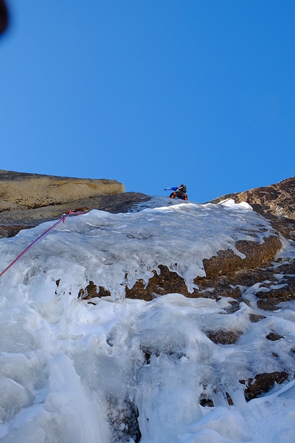 Revelation Mountains, Alaska - Odyssey & Iliad, two new routes on Pyramid Peak and Mount Boucansaud (Lise Billon, Pedro Angel Galan Diaz, Jeremy Stagnetto, Jérôme Sullivan)