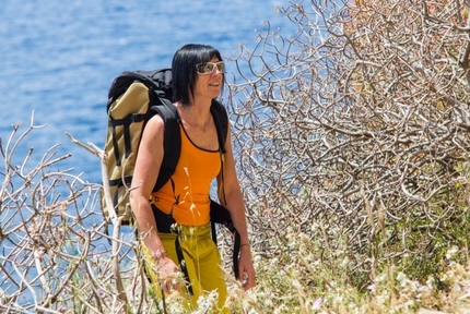 San Vito Climbing Festival 2014 - San Vito Lo Capo - Barbara Raudner at the San Vito Climbing Festival 2014