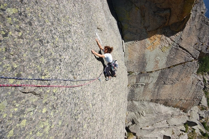 Valle dell'Orco, nuove vie al Sergent