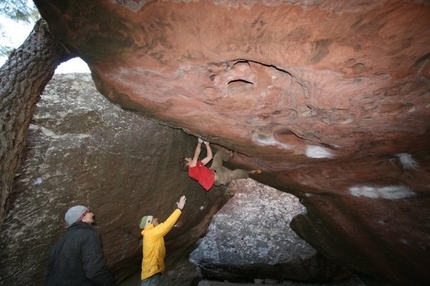 Albarracín, Spagna - Boulder a Albarracín, Spagna