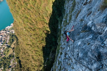 Via Ferrata del San Salvatore - La Via Ferrata del San Salvatore, Lugano, Svizzera