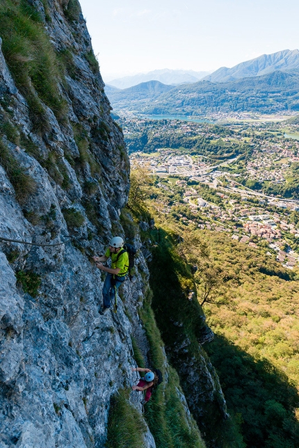 Via Ferrata del San Salvatore - Via Ferrata del San Salvatore, Lugano, Switzerland