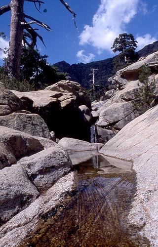 Corsica trekking - Cascate di Radule - Il fiume nei pressi della Bergeries de Radule.