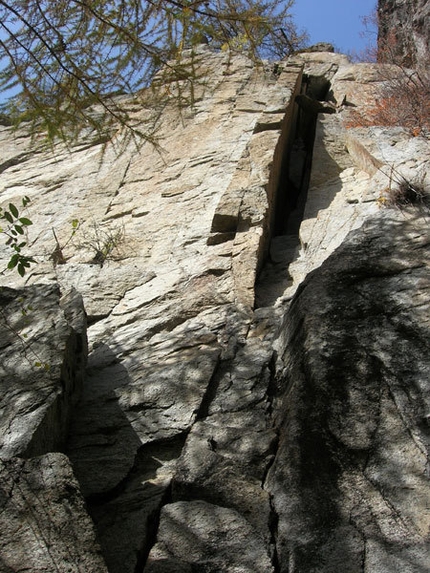 Valle dell'Orco, Italy - The Mister Green chimney