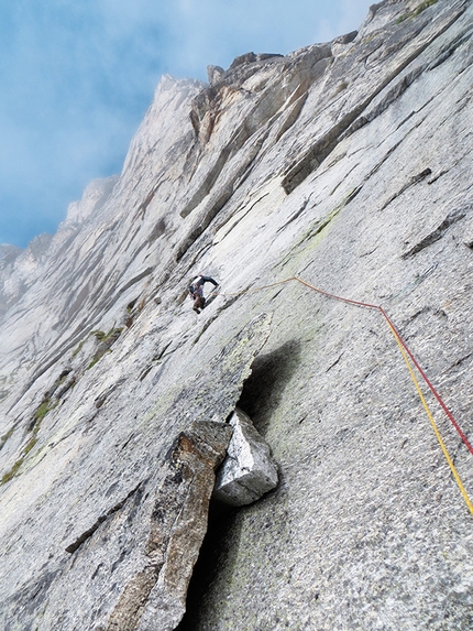 Le piu' belle vie di roccia dell'Ossola oltre il V grado - Gemello orientale del Mittelruck - Valle Antrona - Dalla terra al cielo