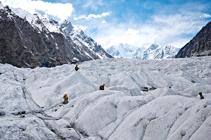 Mountain Wilderness Wakhi Project 2014 - Passu Glacier