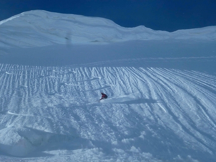 Aiguille du Midi, Mont Blanc - Éperon des Jumeaux (Julien Herry and Raph Bonnet 03/06/2014)