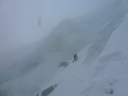 Aiguille du Midi, Monte Bianco - Éperon des Jumeaux (Julien Herry e Raph Bonnet 03/06/2014)