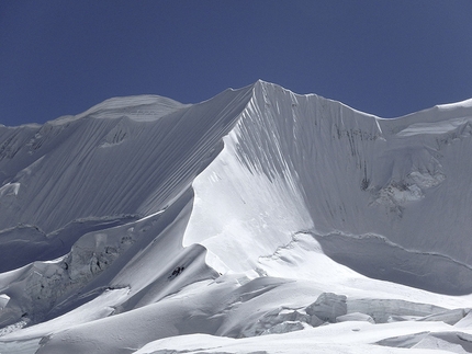 Illimani, Bolivia - Durante il tentativo alla Cresta Ovest dell'Illimani, Ande boliviane