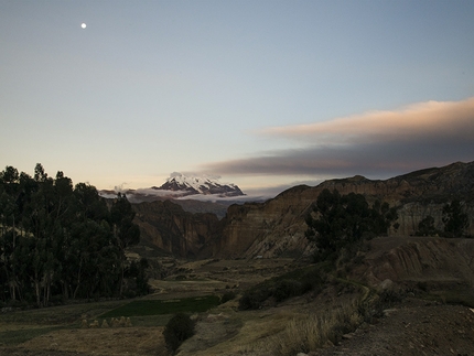 Illimani, Bolivia - Durante il tentativo alla Cresta Ovest dell'Illimani, Ande boliviane