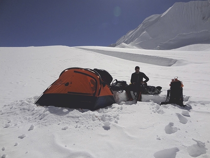 Illimani, Bolivia - Attempting the West Ridge of Illimani, Bolivian Andes