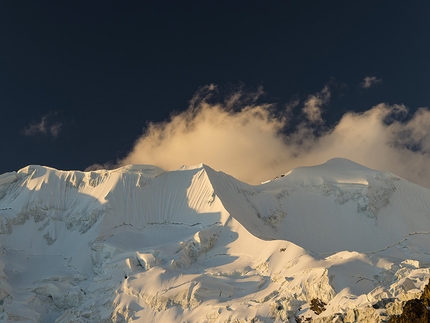 Illimani, Bolivia - Durante il tentativo alla Cresta Ovest dell'Illimani, Ande boliviane