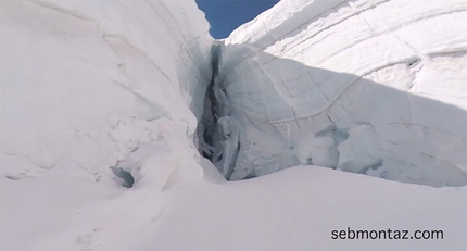 Sébastien Montaz-Rosset and the Mont Blanc Crevasse experience