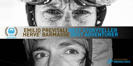 A Hervé Barmasse ed Emilio Previtali gli Adventure Awards 2014