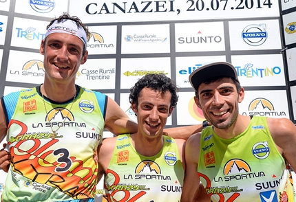 Dolomites Skyrace 2014 - Podio maschile